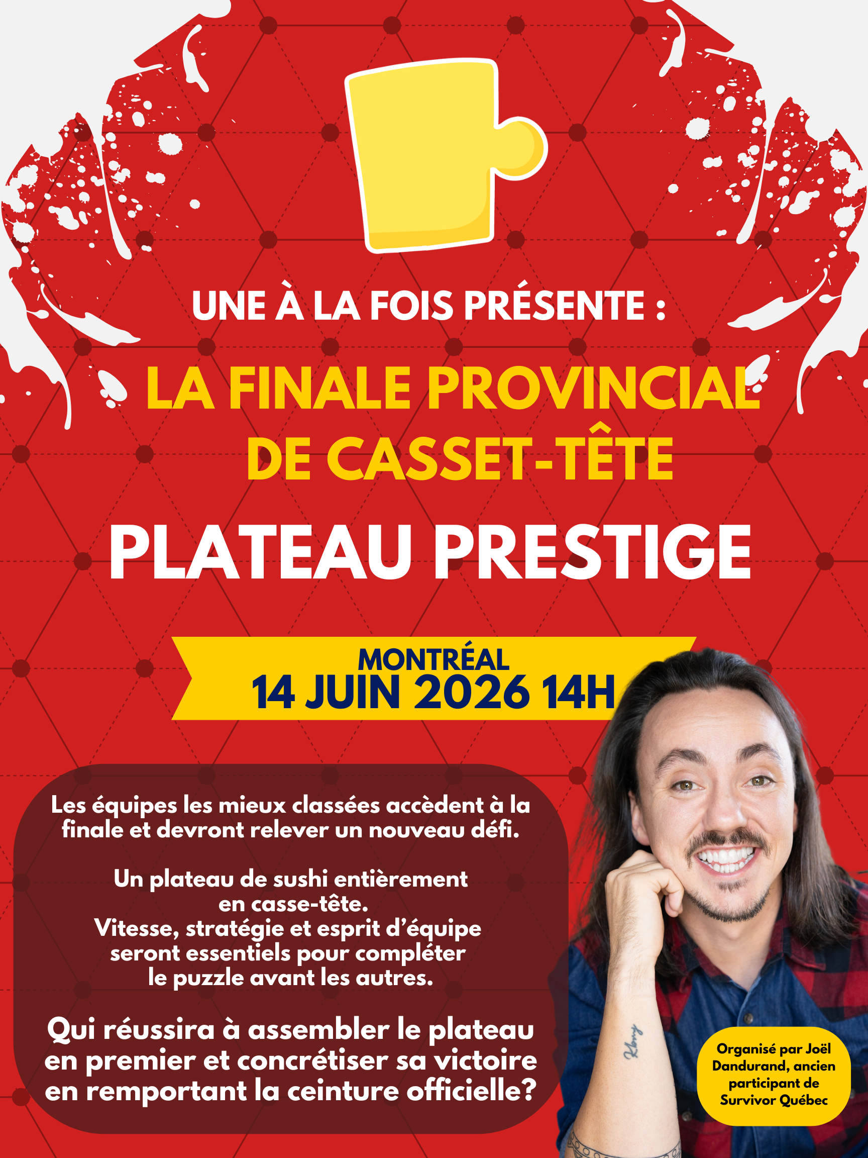 Finale ''Plateau prestige'' 14h