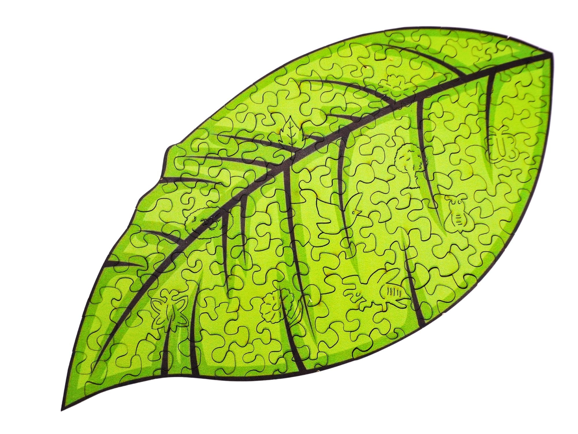 Casse-tête « La feuille »