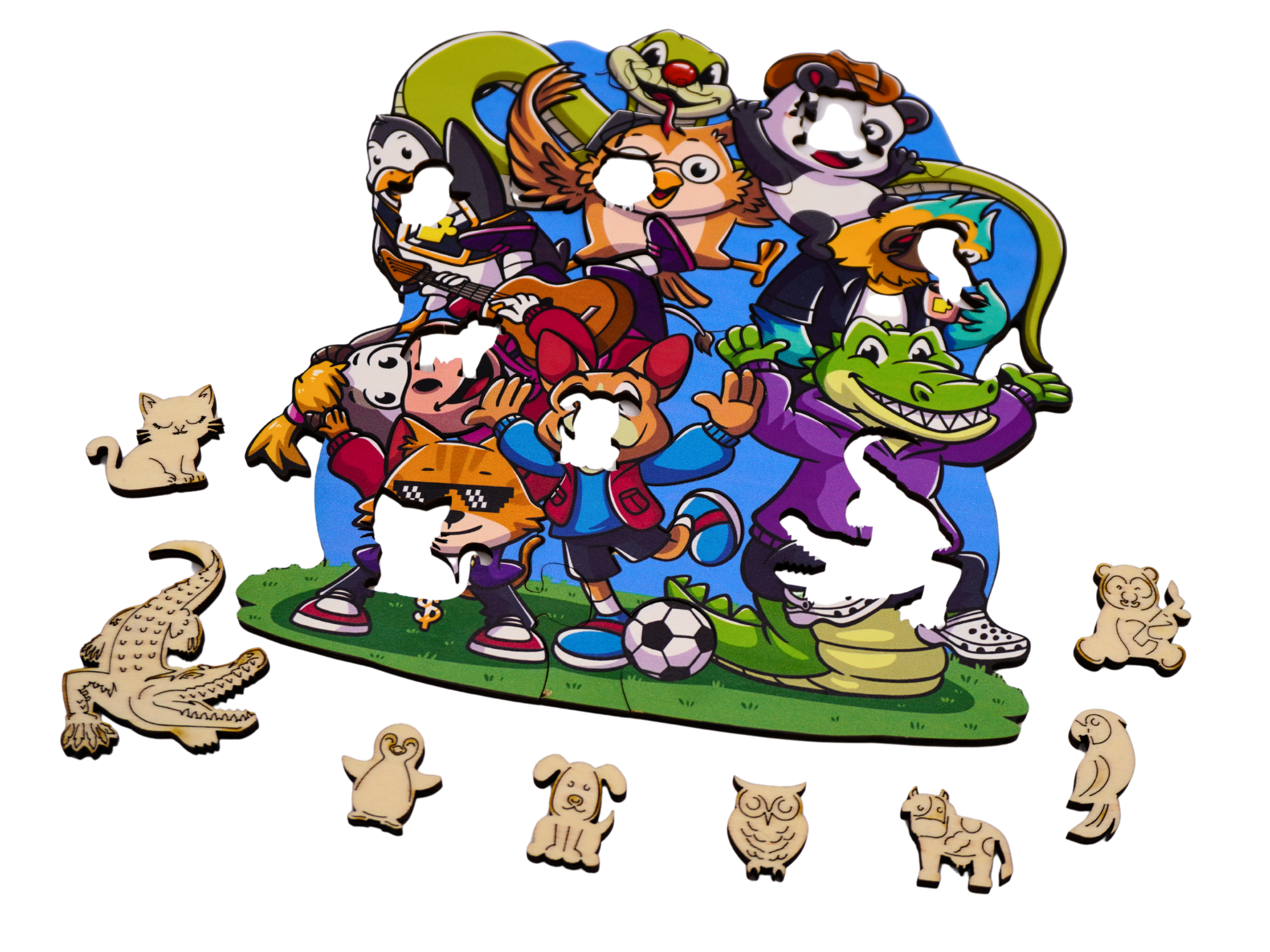 Puzzles ''Les 11 différences''