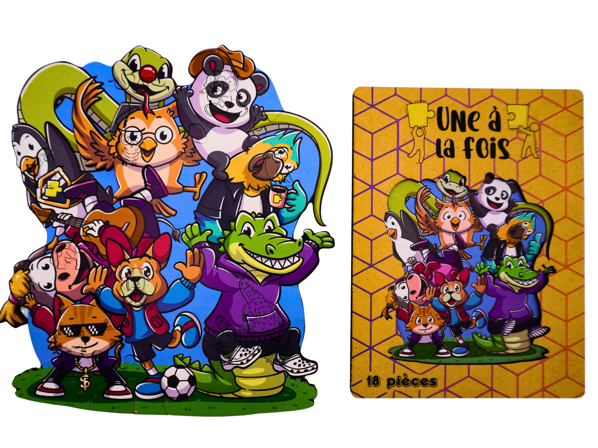 Puzzles ''Les 11 différences''